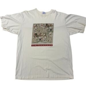 Jim Thompson Vintage Japanese art shirt Size Large